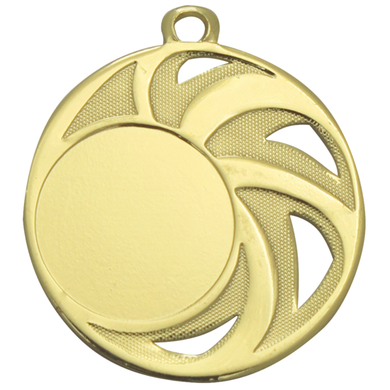 Медаль 45мм с Вырезами и Вихревым Узором (Вкладыши 25мм и 33мм)